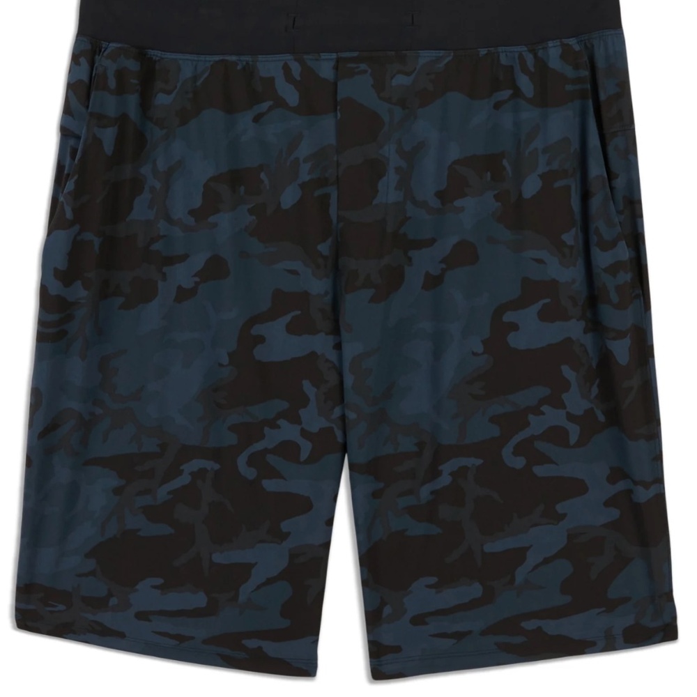 LULULEMON T.H.E. Short 9" linerless blue Camo shorts